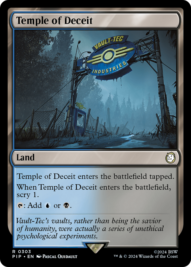 Temple of Deceit [Fallout] Foil