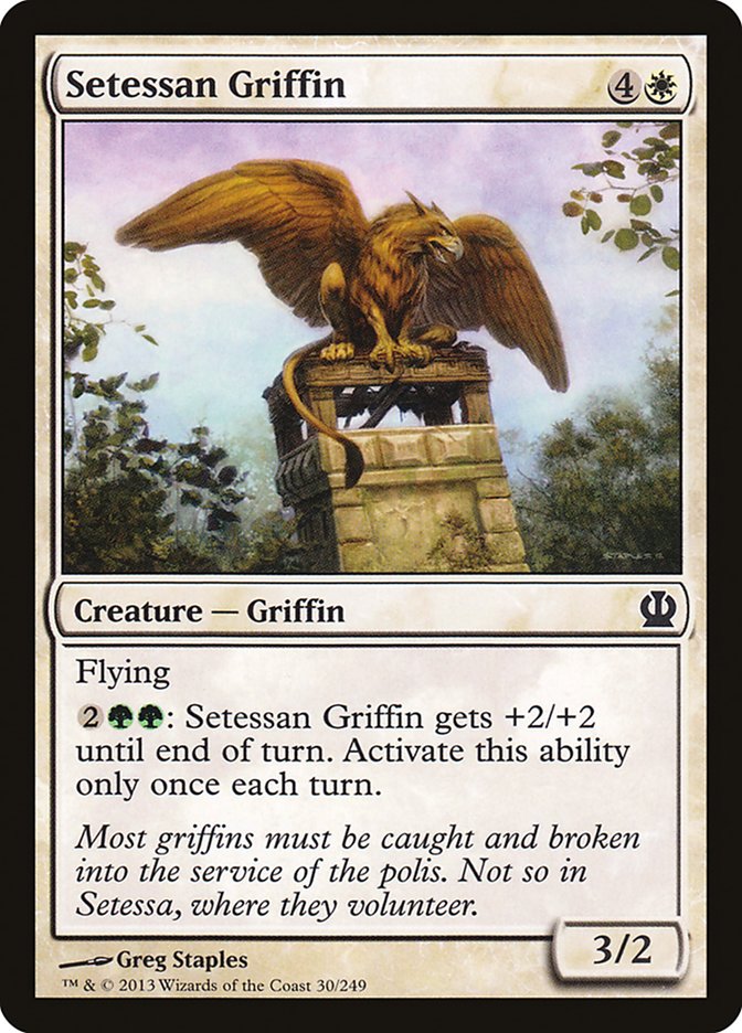 Setessan Griffin [Theros] Foil
