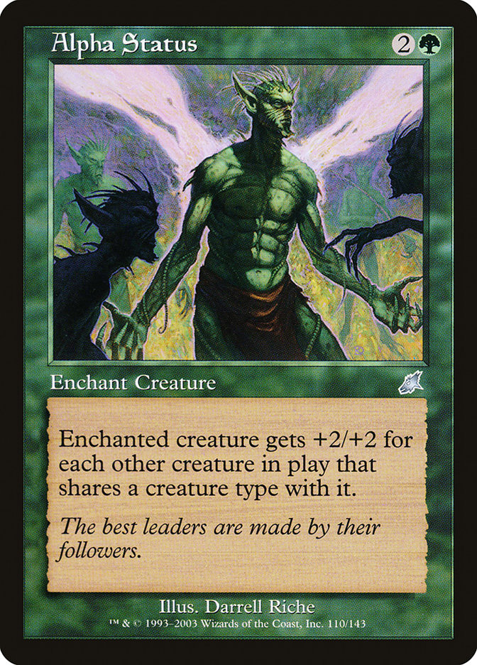 Alpha Status [Scourge] Foil