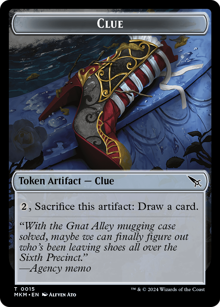 Clue  [Murders at Karlov Manor Tokens]