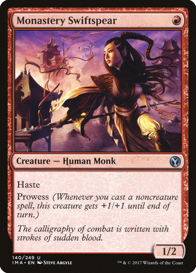 Monastery Swiftspear [Iconic Masters] Foil