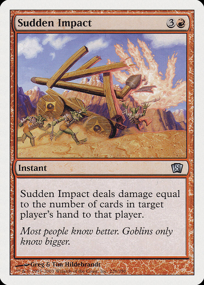 Sudden Impact [Eighth Edition] Foil