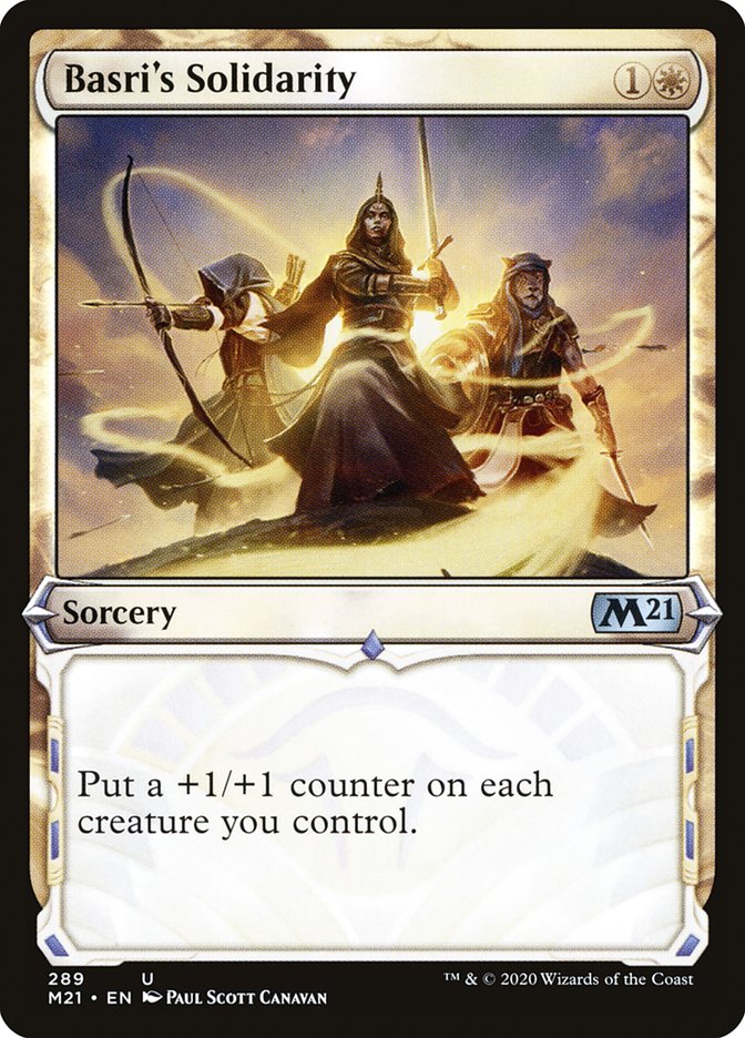 Basri's Solidarity (Showcase) [Core Set 2021] Foil