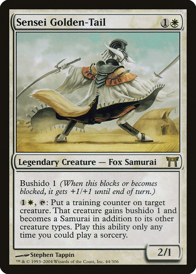 Sensei Golden-Tail [Champions of Kamigawa] Foil
