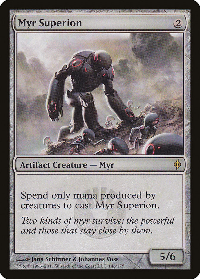 Myr Superion [New Phyrexia] Foil