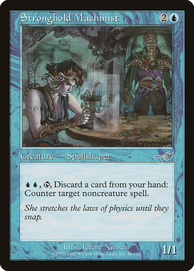 Stronghold Machinist [Nemesis] Foil