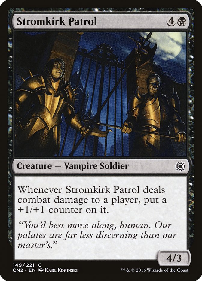 Stromkirk Patrol [Conspiracy: Take the Crown] Foil