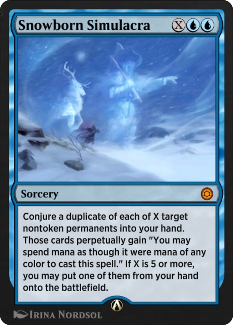 Snowborn Simulacra  [Alchemy Horizons: Baldur's Gate]