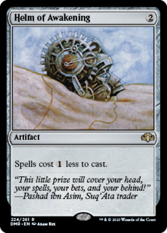 Helm of Awakening [Dominaria Remastered] Foil