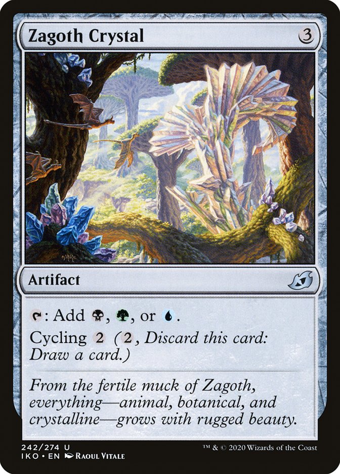 Zagoth Crystal [Ikoria: Lair of Behemoths] Foil