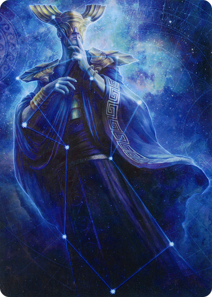 Atris, Oracle of Half-Truths // Atris, Oracle of Half-Truths  [March of the Machine Art Series] (Borderless) Foil