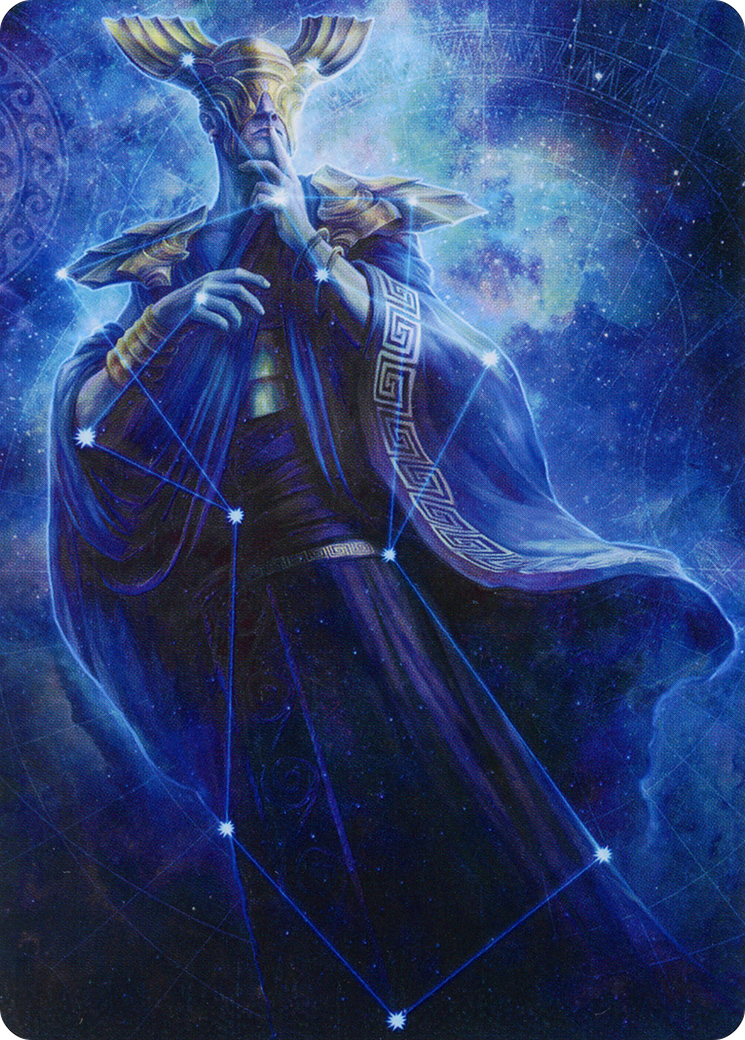 Atris, Oracle of Half-Truths // Atris, Oracle of Half-Truths  [March of the Machine Art Series] (Borderless)