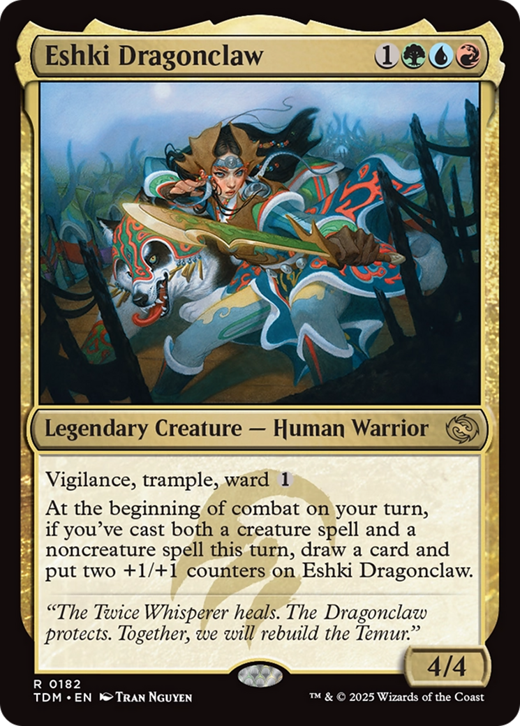 Eshki Dragonclaw [Tarkir: Dragonstorm]