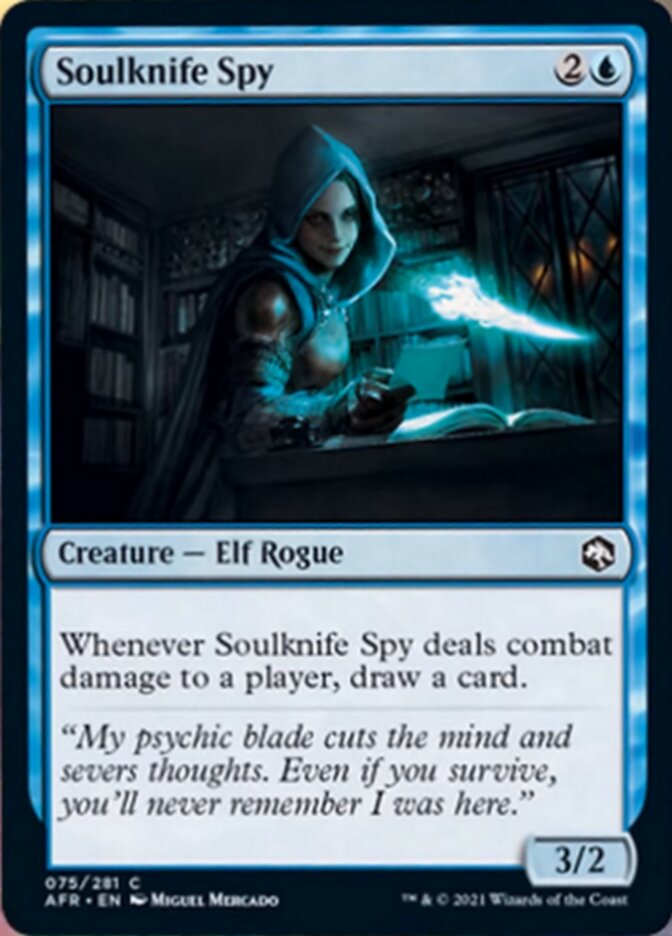 Soulknife Spy [Dungeons & Dragons: Adventures in the Forgotten Realms] Foil