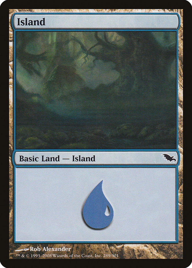 Island (289) [Shadowmoor] Foil