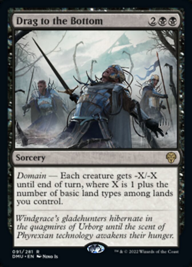 Drag to the Bottom (Promo Pack) [Dominaria United Promos] Foil