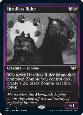 Headless Rider [Innistrad: Double Feature] Foil
