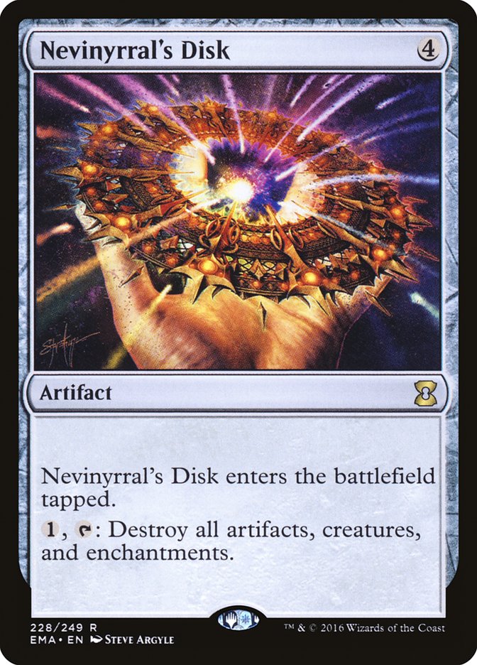 Nevinyrral's Disk [Eternal Masters] Foil