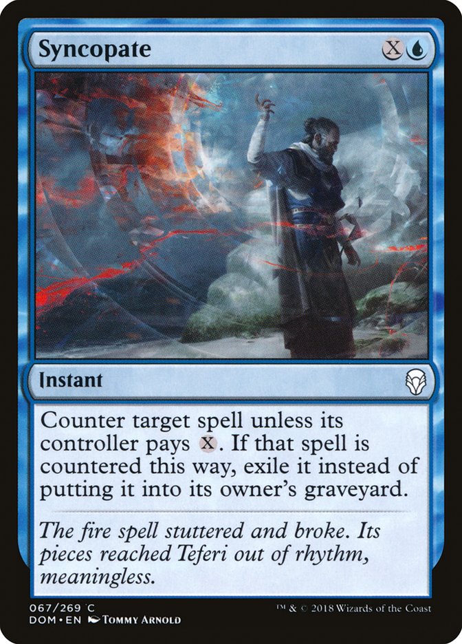 Syncopate [Dominaria] Foil
