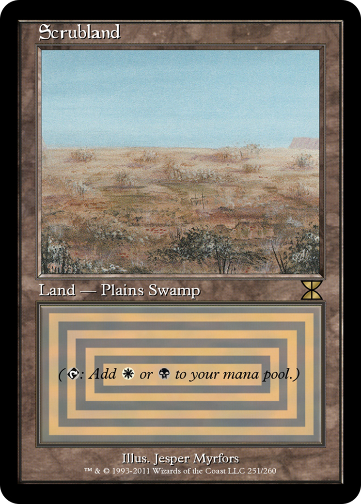 Scrubland  [Masters Edition IV]