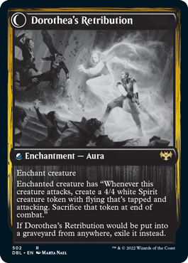 Dorothea, Vengeful Victim // Dorothea's Retribution [Innistrad: Double Feature] Foil