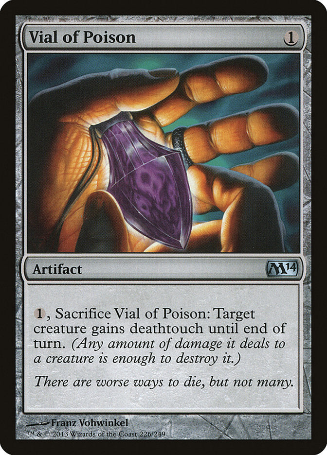 Vial of Poison [Magic 2014] Foil