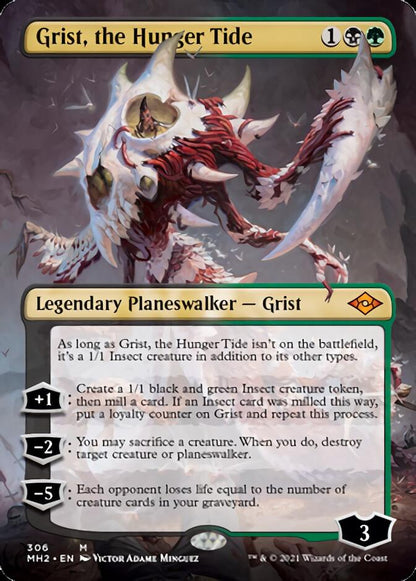 Grist, the Hunger Tide (Borderless) [Modern Horizons 2] Foil