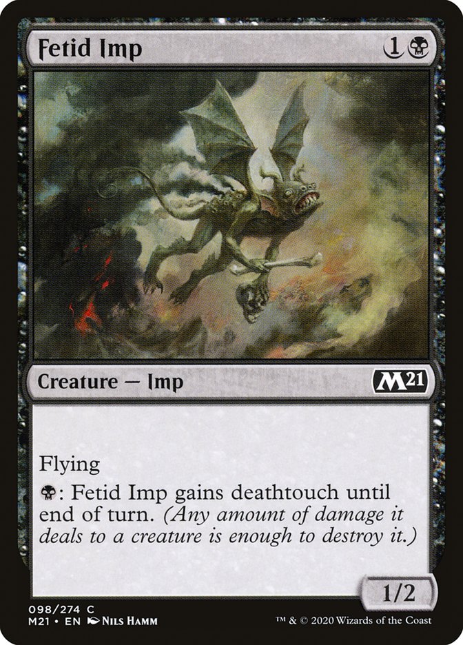 Fetid Imp [Core Set 2021] Foil