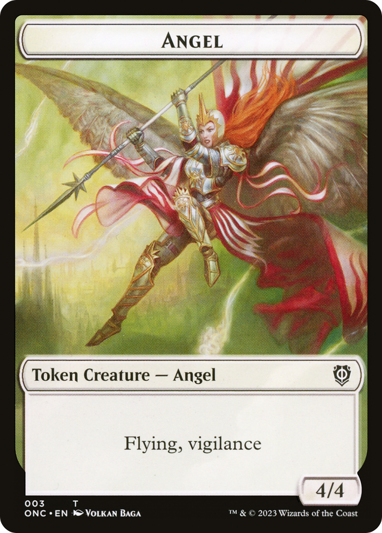Angel  [Phyrexia: All Will Be One Commander Tokens]