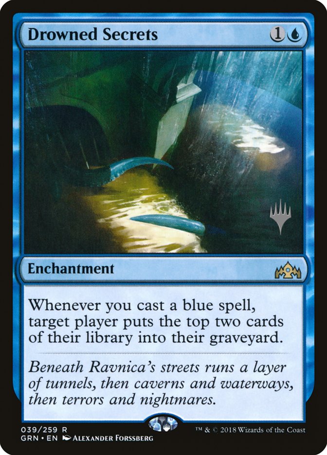 Drowned Secrets (Promo Pack) [Guilds of Ravnica Promos] Foil