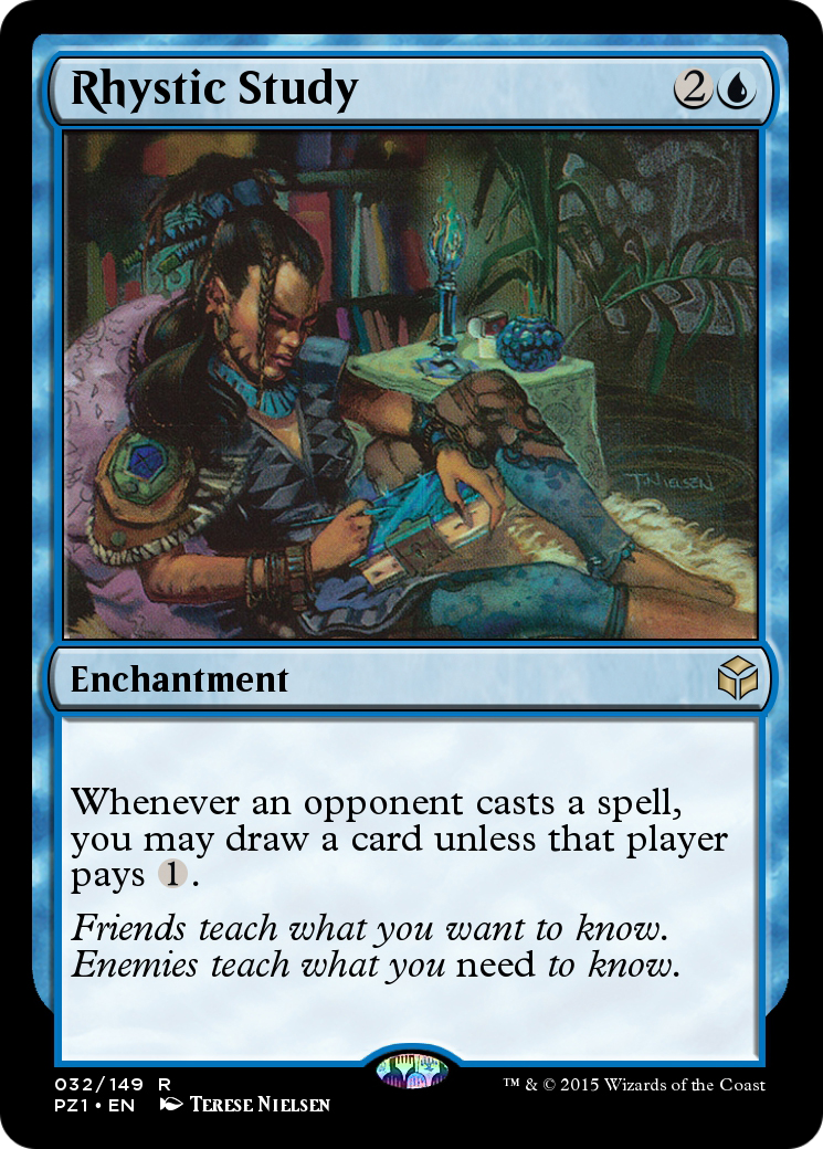 Rhystic Study  [Legendary Cube Prize Pack] Foil