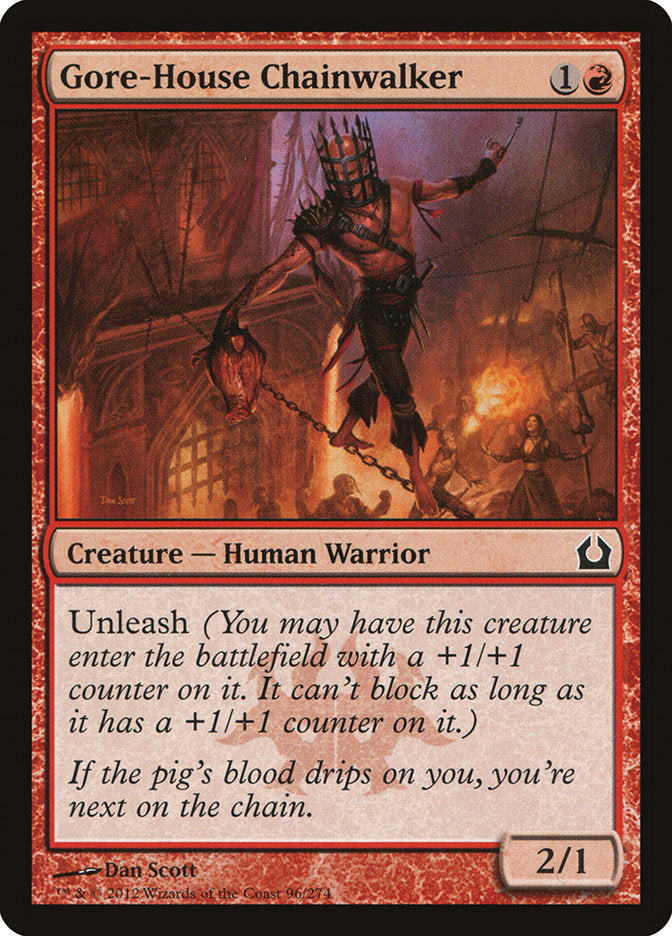 Gore-House Chainwalker [Return to Ravnica] Foil