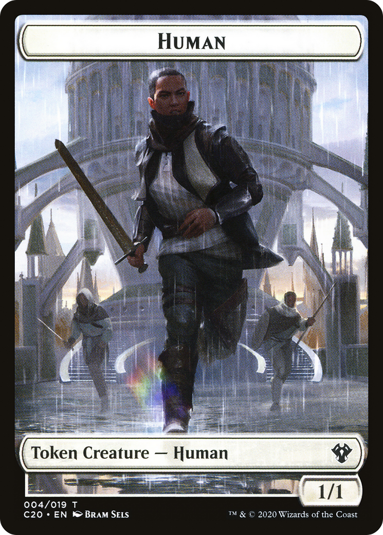 Human  [Commander 2020 Tokens]