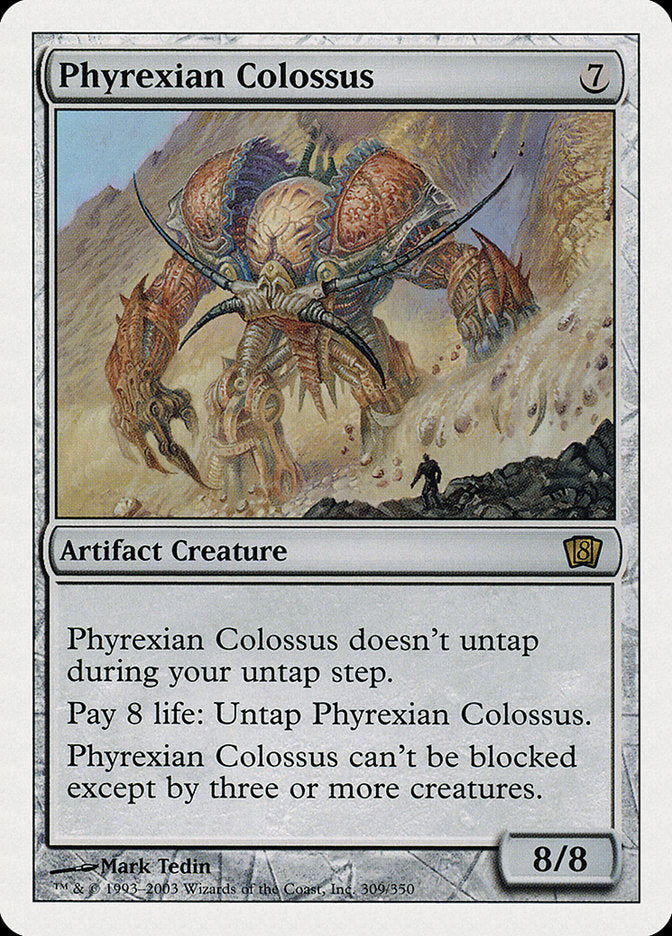 Phyrexian Colossus [Eighth Edition] Foil