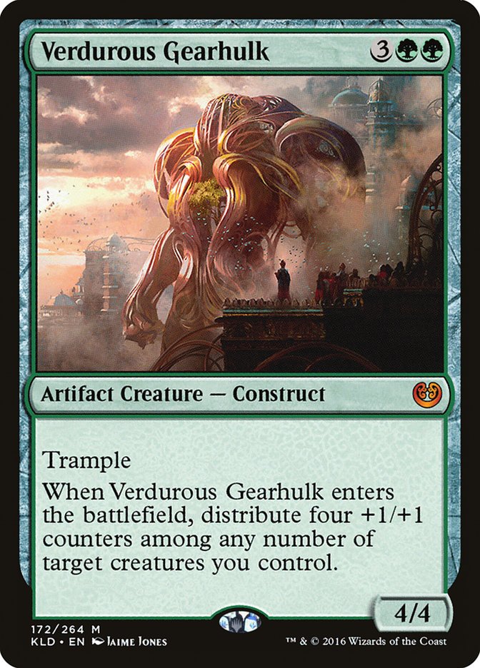 Verdurous Gearhulk [Kaladesh] Foil