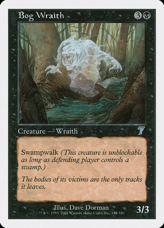 Bog Wraith [Seventh Edition] Foil