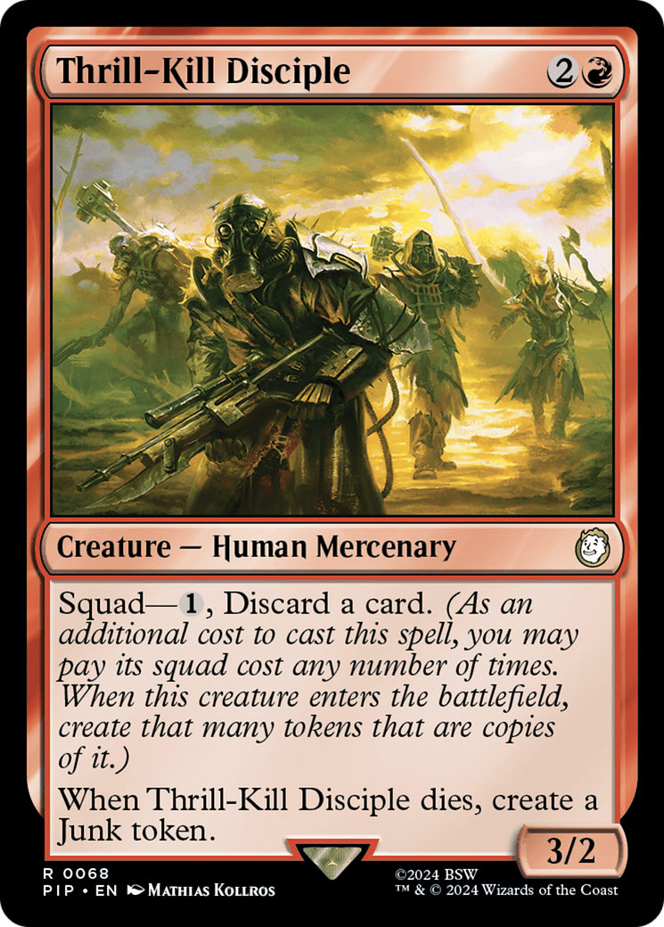Thrill-Kill Disciple [Fallout] Foil