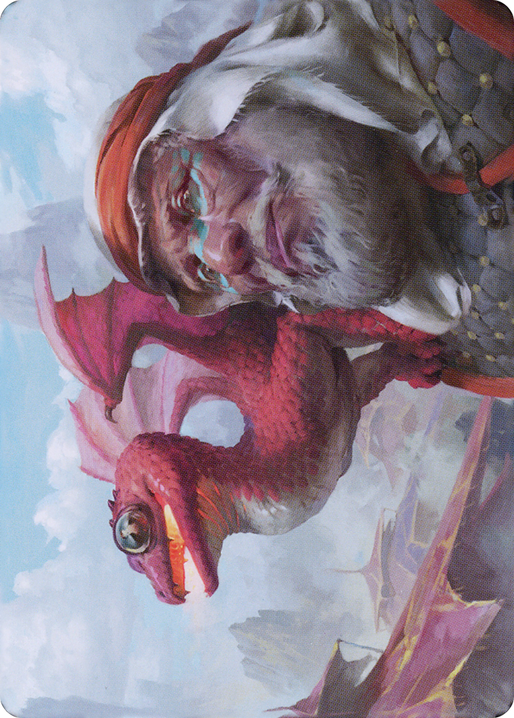 Dragon Whelp // Dragon Whelp  [Dominaria United Art Series] (Borderless) Foil