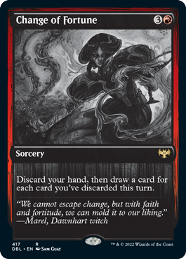 Change of Fortune [Innistrad: Double Feature] Foil