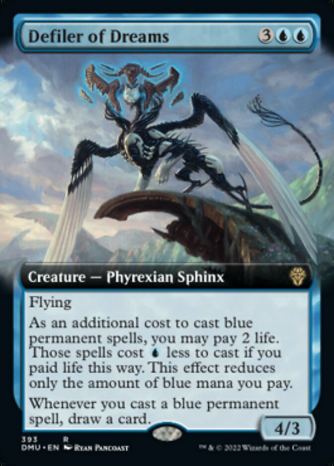 Defiler of Dreams (Extended Art) [Dominaria United] Foil