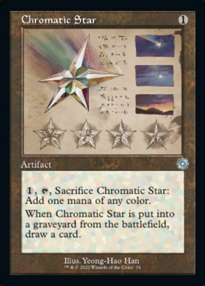 Chromatic Star (Retro Schematic) [The Brothers' War Retro Artifacts] Foil