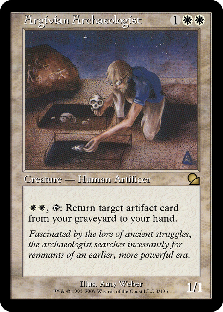 Argivian Archaeologist  [Masters Edition] Foil