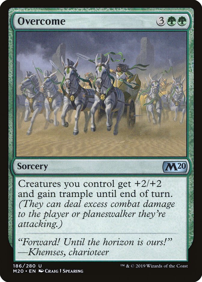 Overcome [Core Set 2020] Foil