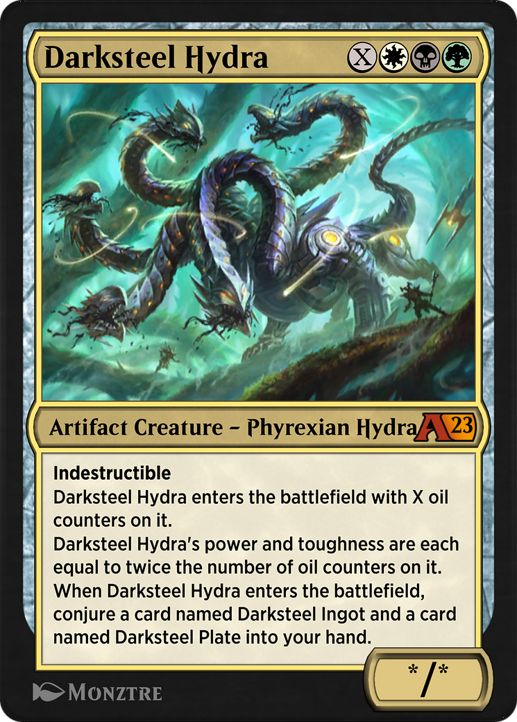 Darksteel Hydra  [Alchemy: Phyrexia]