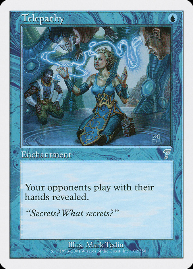 Telepathy [Seventh Edition] Foil