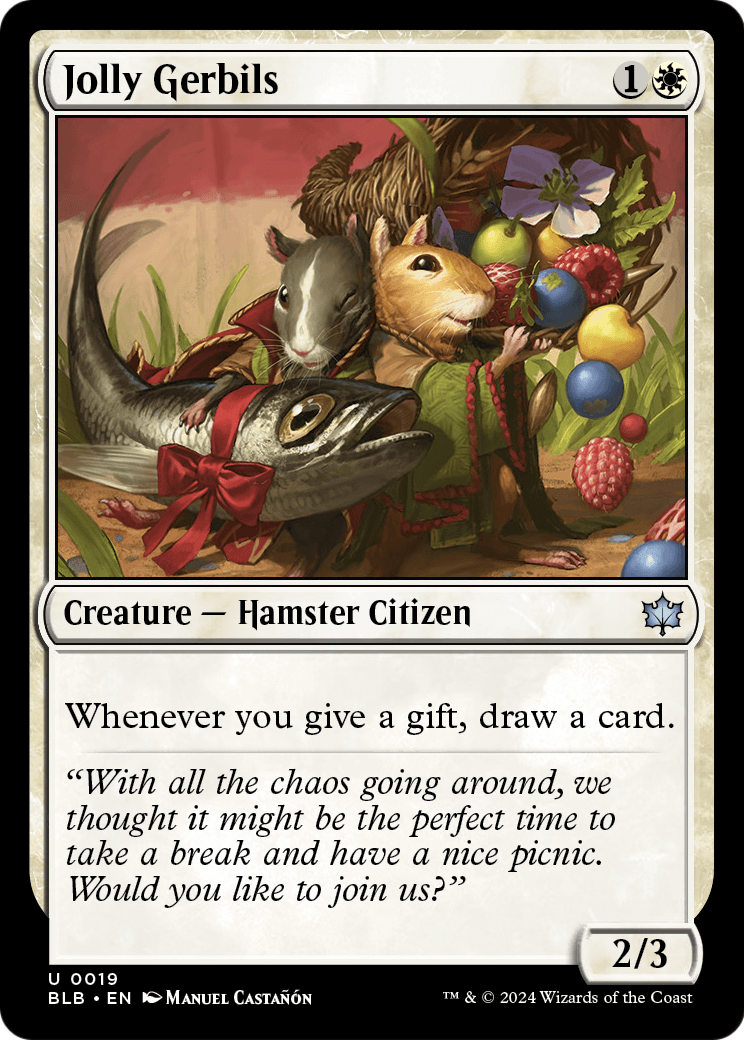Jolly Gerbils [Bloomburrow]
