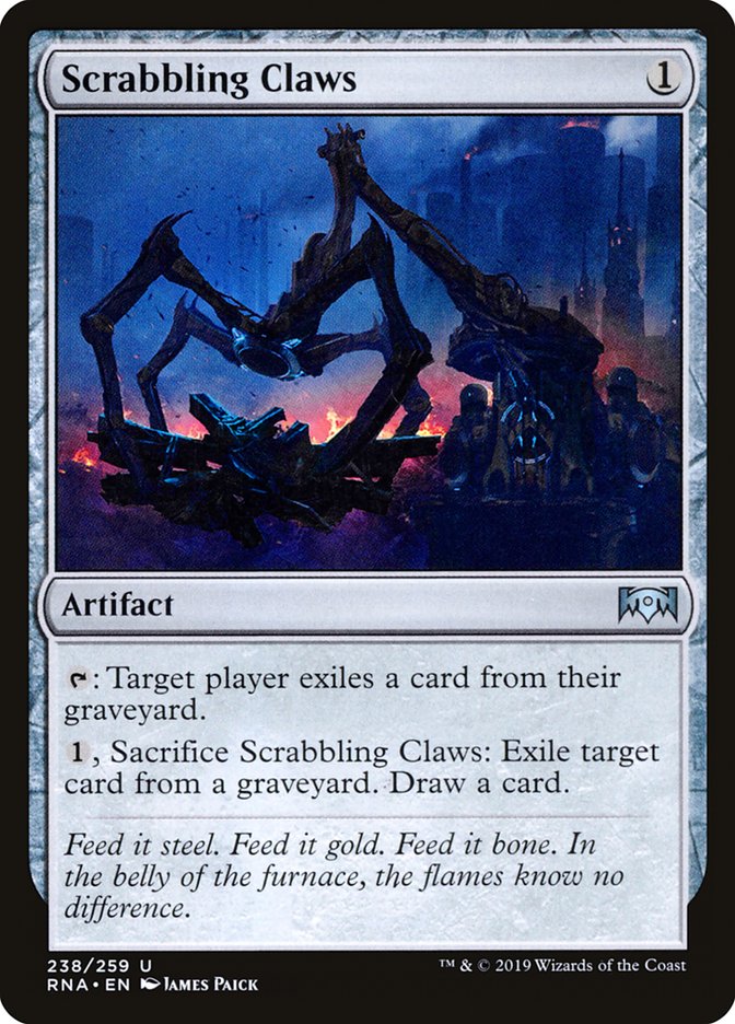 Scrabbling Claws [Ravnica Allegiance] Foil