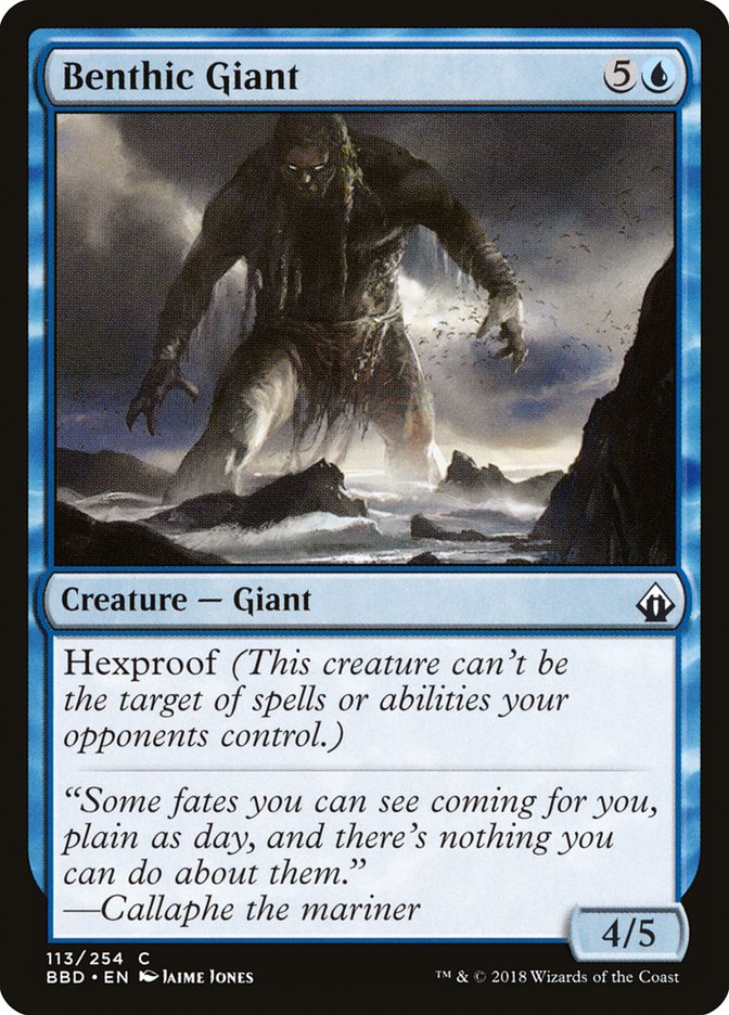 Benthic Giant [Battlebond] Foil