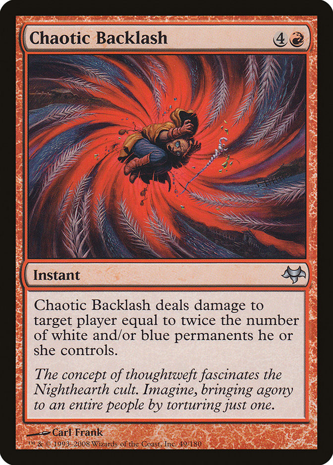 Chaotic Backlash [Eventide] Foil