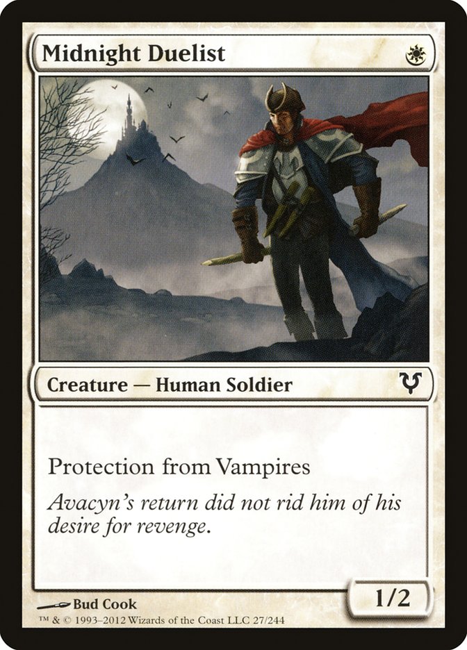 Midnight Duelist [Avacyn Restored] Foil
